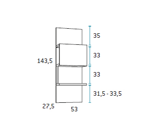 dormitorio juvenil convertible modular F313 detalle 6