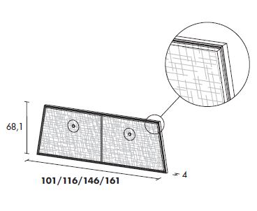 Cabezal dormitorio adapt 7561