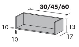 estante mini