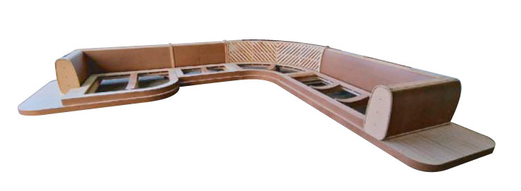 Dibujo t&eacute;cnico 2 - Chaiselongue MK. 1991 | Moorki