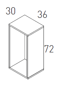Medidas cubo 72