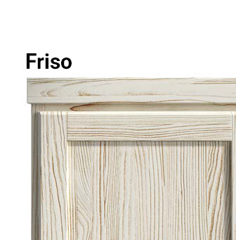 Acabado Friso armario