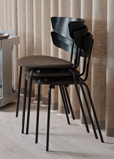 Dibujo técnico 2 - Silla de comedor Herman | Ferm Living