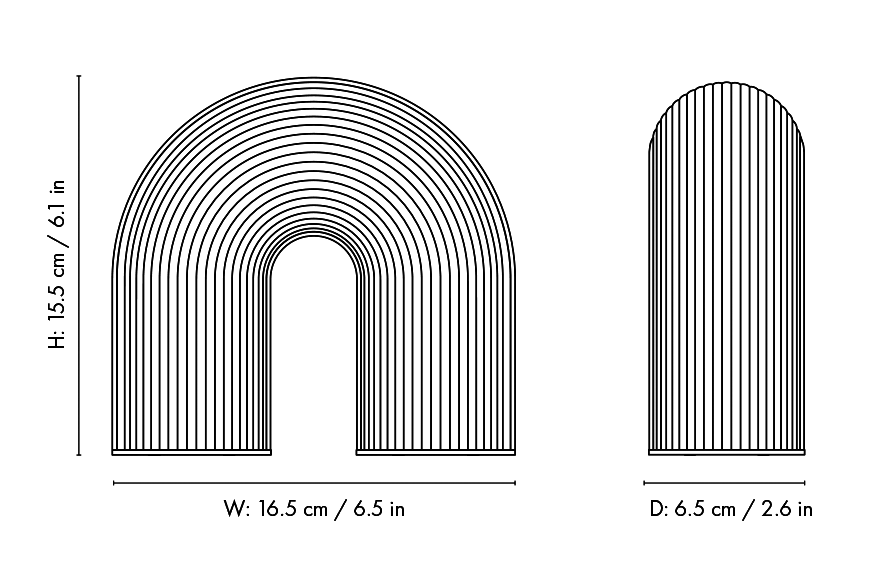 Dibujo t&eacute;cnico 1 - L&aacute;mpara port&aacute;til Vuelta | Ferm Living